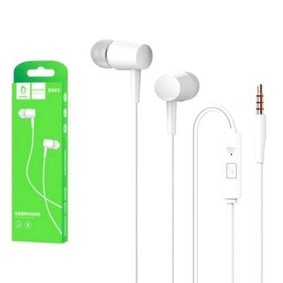 Наушники вставные с микрофоном Denmen DR02