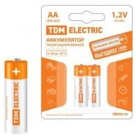 Аккумулятор TDM HR6 AA 800mAh Ni-MH упаковка