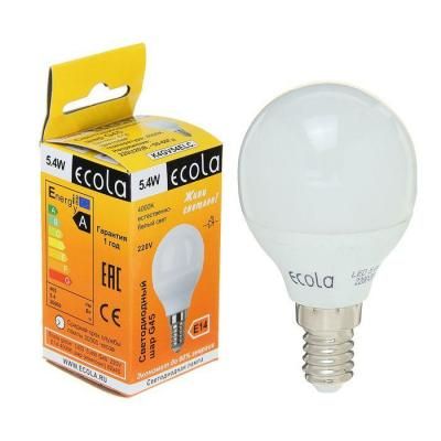 Лампа св/д Ecola E14 5.4W