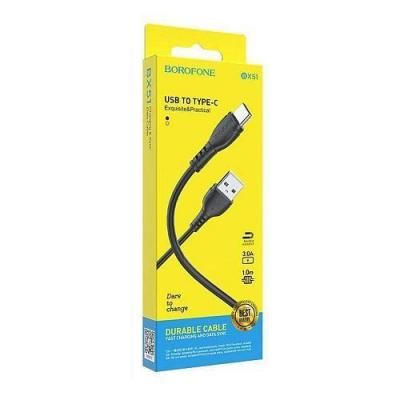 Кабель Borofone BX51 USB/TYPE-C 3A 1m